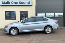 2023 VW Jetta with professional window tint in North Bay